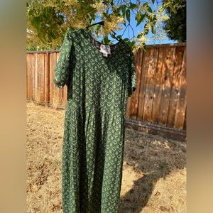 Ace & Jig Marie dress in Fern size XL